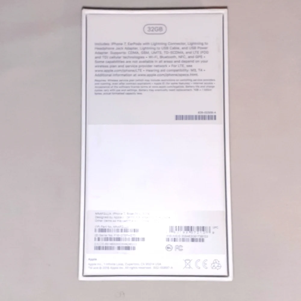 Apple iPhone 7 (empty box)